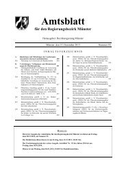 Amtsblatt Ausgabe Nr. 50 vom 13.12.2013 - Bezirksregierung Münster