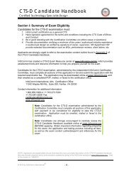 CTS Exam Sample Questions - InfoComm