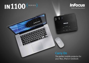 InFocus IN1124-IN1126 Datasheet (Intl English)