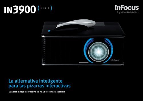 InFocus IN3900 Series Interactive Projector Datasheet (Spanish)