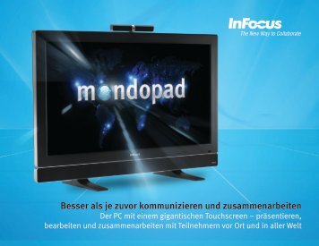 InFocus Mondopad INF5520A Datasheet (German)