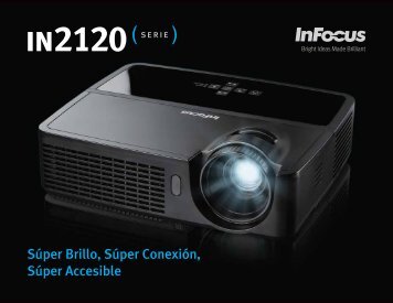 InFocus IN2120 Series Datasheet (Latin Spanish)