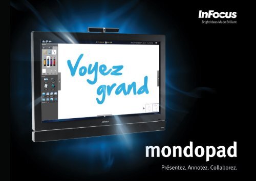 InFocus Mondopad Datasheet (French)