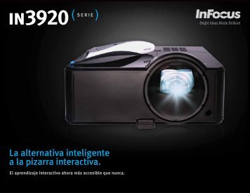 InFocus IN3920 Series Datasheet (Latin Spanish)