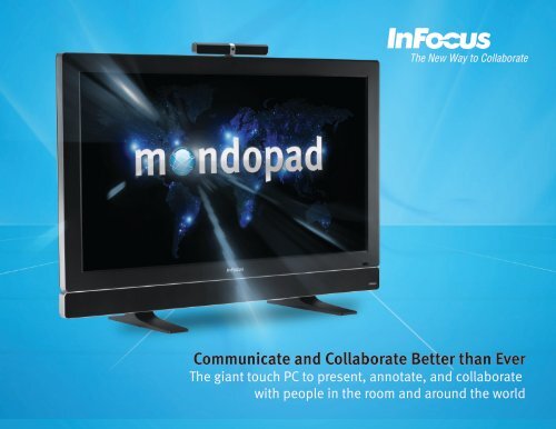 InFocus Mondopad INF5520A Datasheet (Intl English)