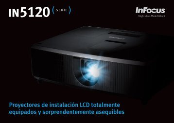 InFocus IN5120 Series Datasheet (Spanish)