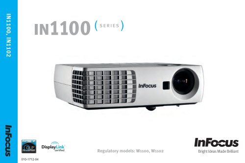 IN1100, IN1102 - InFocus