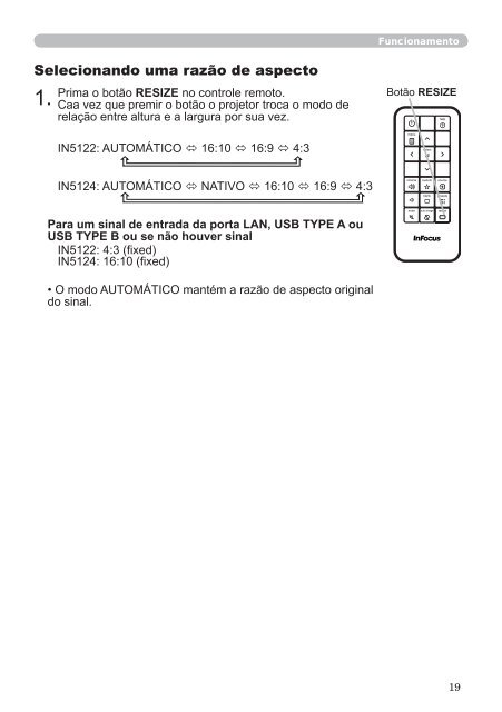 User's Manual - InFocus