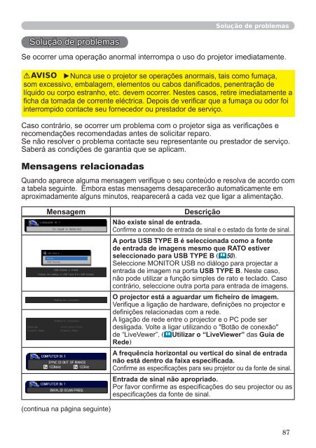 User's Manual - InFocus