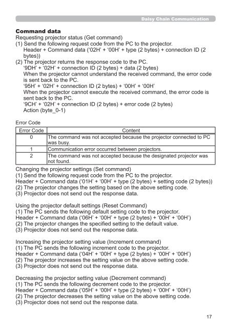 Technical Guide - InFocus