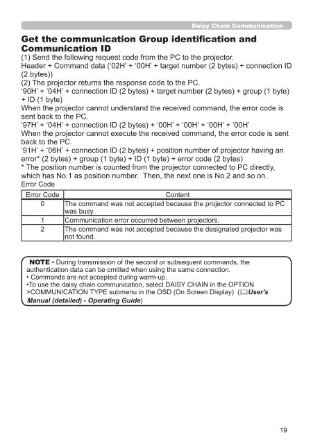 Technical Guide - InFocus