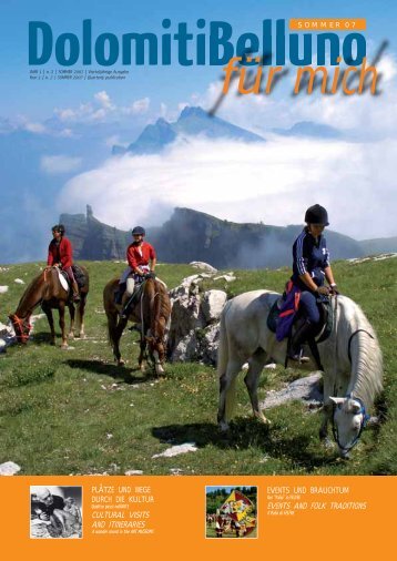 events und brauchtum events and folk traditions ... - Dolomiti Turismo
