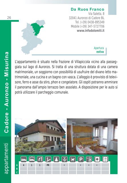 ITA Appartamenti - Dolomiti Turismo
