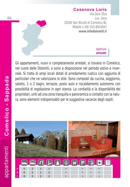 ITA Appartamenti - Dolomiti Turismo