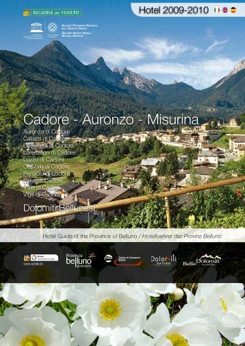 Cadore - Auronzo - Misurina - Dolomiti Turismo