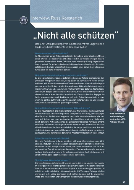 ETF-Magazin als PDF herunterladen - Börse Frankfurt