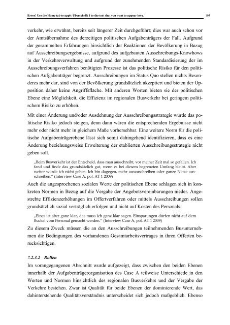 Multiple Rationalitäten der kantonalen ... - Universität St.Gallen