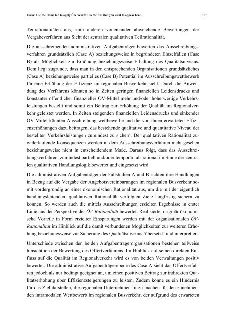 Multiple Rationalitäten der kantonalen ... - Universität St.Gallen