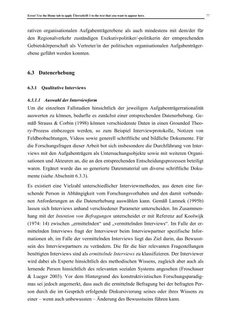 Multiple Rationalitäten der kantonalen ... - Universität St.Gallen