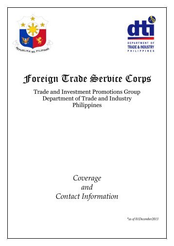Foreign Trade Service Corps - DTI