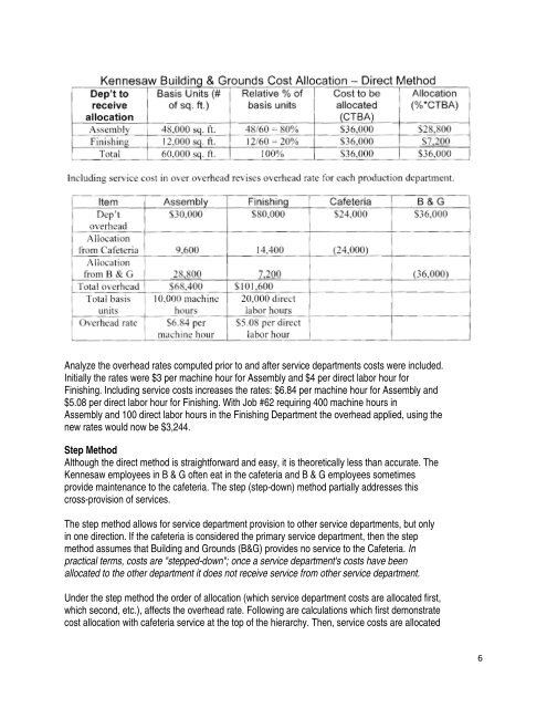 Chapter Nine- Activity-Based Costing