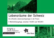 LebensrÃ¤ume der Schweiz - Info Flora