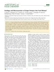 Ensilage and Bioconversion of Grape Pomace into ... - infohightech