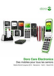 Doro Care Electronics - infohightech