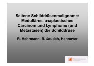 Anaplastisches SD-Ca - Infoline-Schilddruese