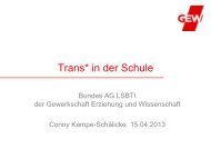 Trans* in der Schule - Kompetenzzentrum geschlechtergerechte ...