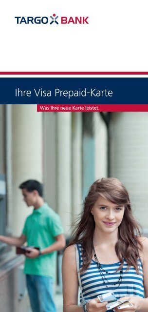 Ihre Visa Prepaid-Karte - Targobank