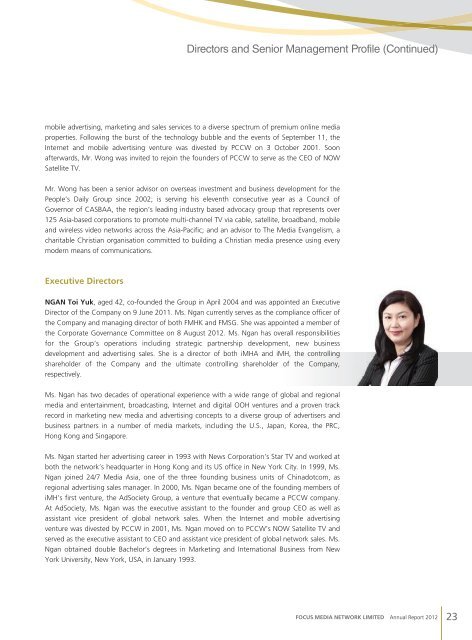 Annual Report 2012 - HKExnews