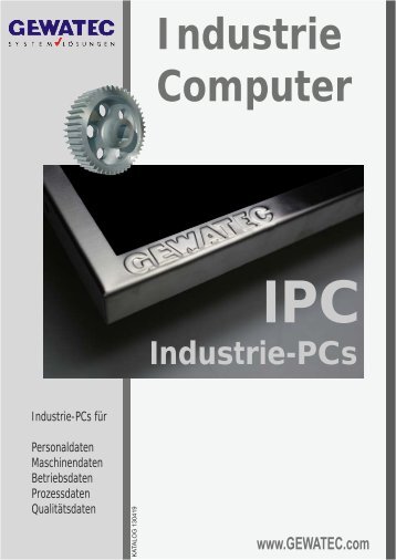 Industrie-Computer IPC - gewatec