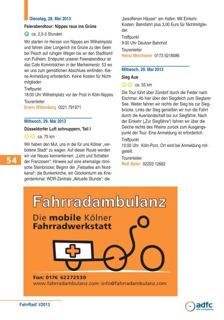 FahrRad! FahrRad! - beim ADFC