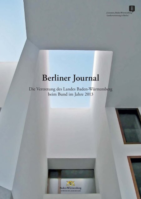 Berliner Journal (PDF) - Baden-Württemberg