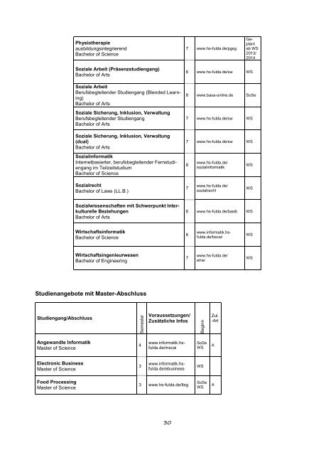 V - Hochschule Fulda