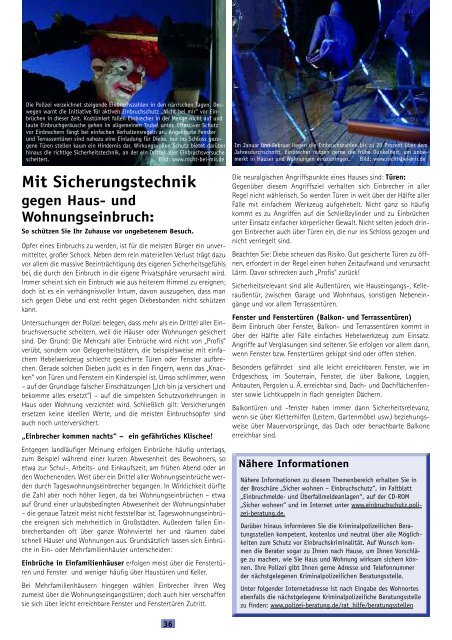 Ausgabe 1/2008 Â· NÃ¶rdlicher Breisgau - infoprint Verlag