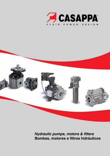 Hydraulic pumps, motors & filters Bombas, motores e ... - Casappa