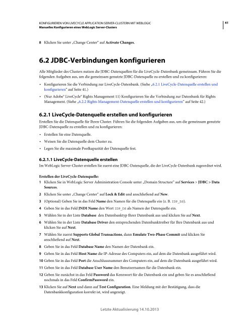 Hilfe-PDF anzeigen (1.6MB) - Adobe