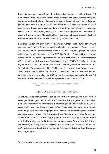 Eine computerlinguistische Untersuchung des Genitivschwundes