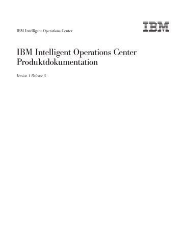 IBM Intelligent Operations Center: IBM Intelligent Operations Center ...