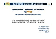 Bayerisches Landesamt fÃ¼r Steuern - INFORA Tagungsplaner