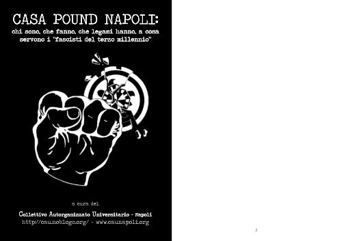 dossier no casapound - cau - Noblogs
