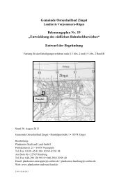 Gemeinde Ostseeheilbad Zingst Bebauungsplan Nr. 19 ...