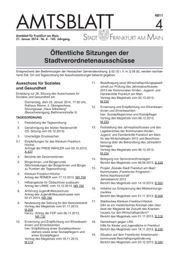 Amtsblatt Nr. 4_2014 S. 57 - 84 (pdf, 2.8 MB) - Frankfurt am Main