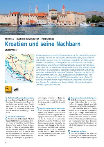 können Sie das Programm dieser Kroatien-Reise ... - Biblische Reisen