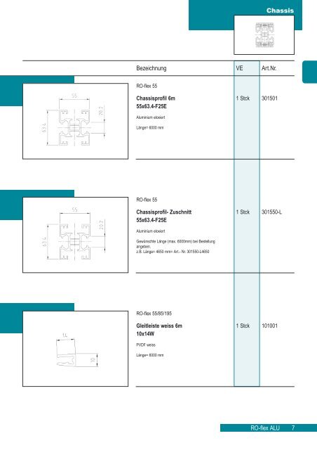 RO-flex ALUMINIUM - Broich-Systemtechnik GmbH