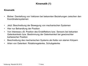 Kinematik (1)