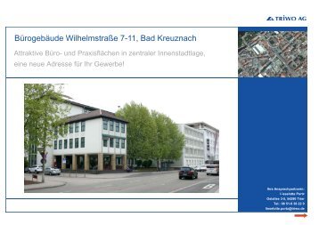 Bürogebäude Wilhelmstraße 7-11, Bad Kreuznach - triwo ag