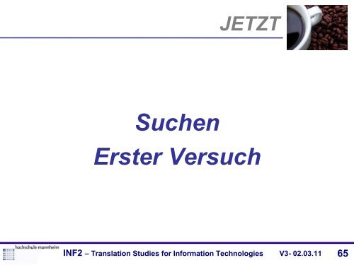 Translation Studies for Information Technologies V3- 02.03.11